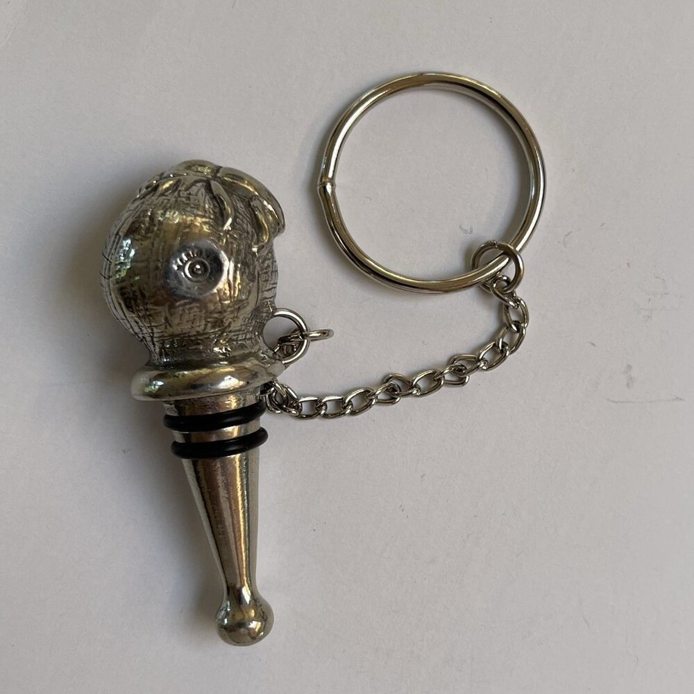 Beetle Wine Bottle Stopper Metal Cork Bottle Neck Chain